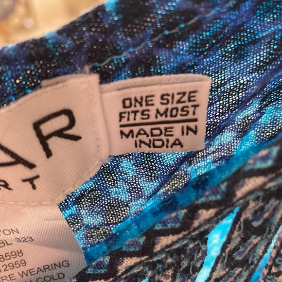 NWOT Ingear Resort Swim Cover Up. OS 100% Rayon - Picture 3 of 6